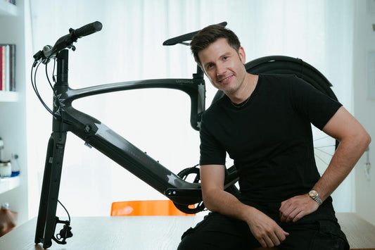 When the cosmos becomes the skin of a bike.