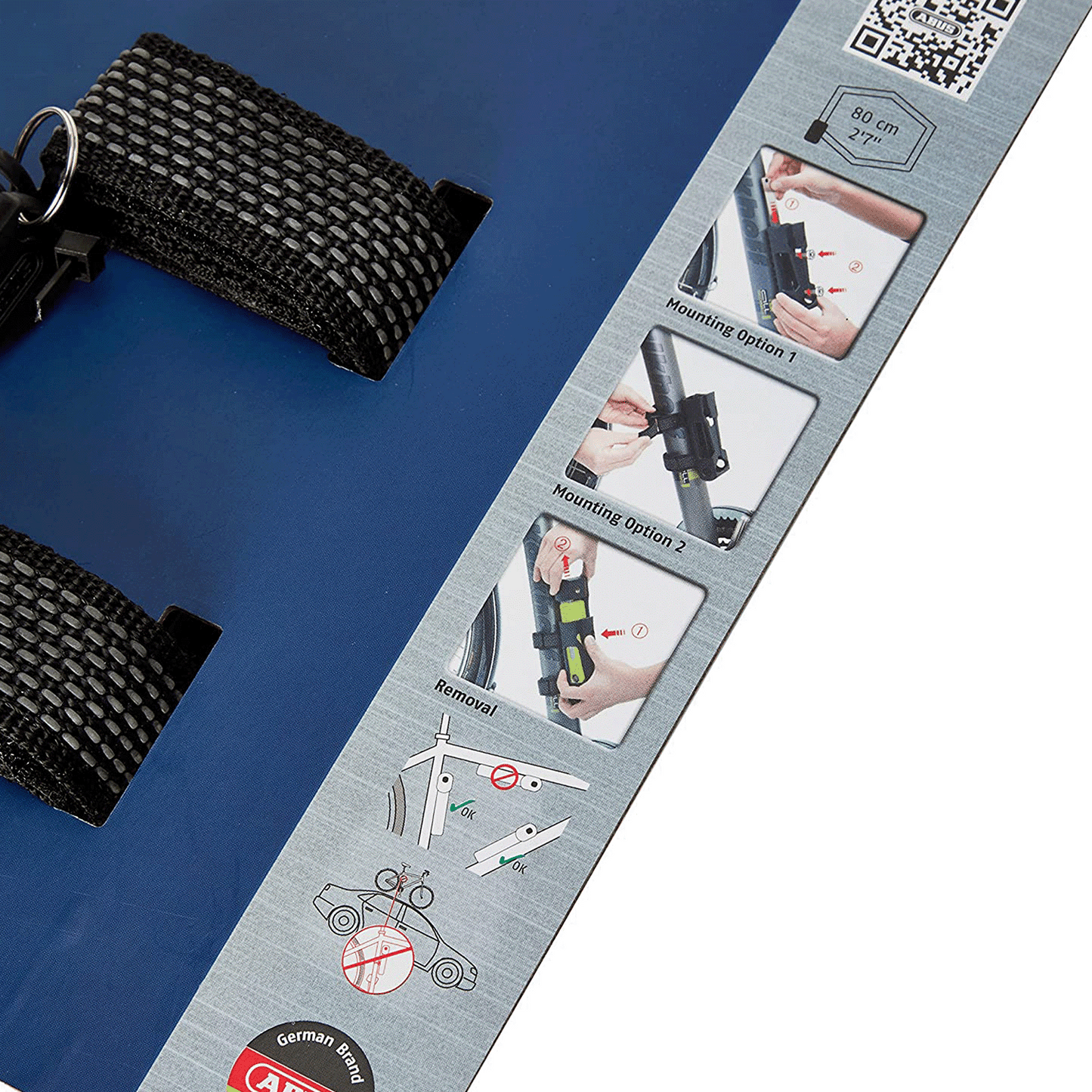 ABUS Bordo 5700 electric bike lock installation instructions, German brand, easy to install