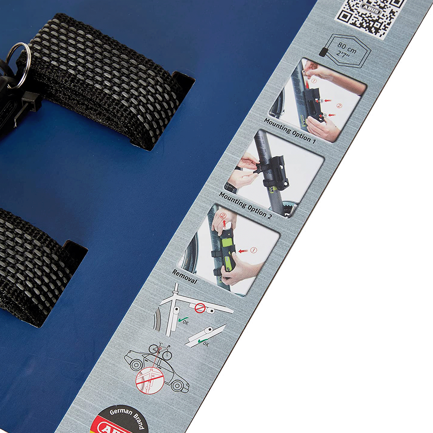 ABUS Bordo 5700 electric bike lock installation instructions, German brand, easy to install