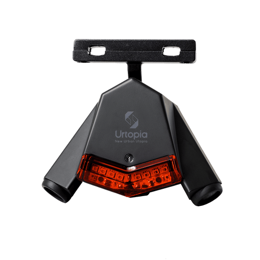 Urtopia ARES e-bike lights. Premium taillight with turn indicators