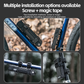 ROCKBROS MTB Road Bike Lock Key Folding Lock E-Bike Motorcycle Steel Lock Portable Antirust Anti-theft