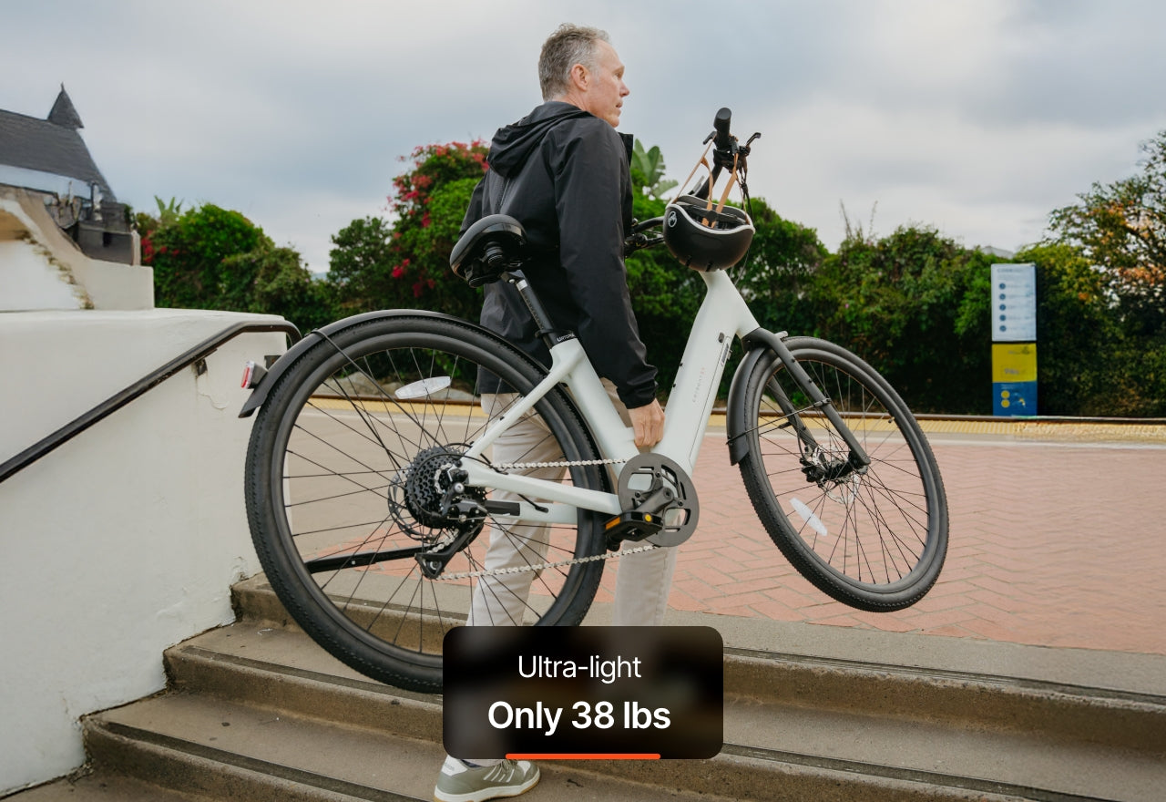 Carbon Classic ST Electric City Bicycle - Urtopia