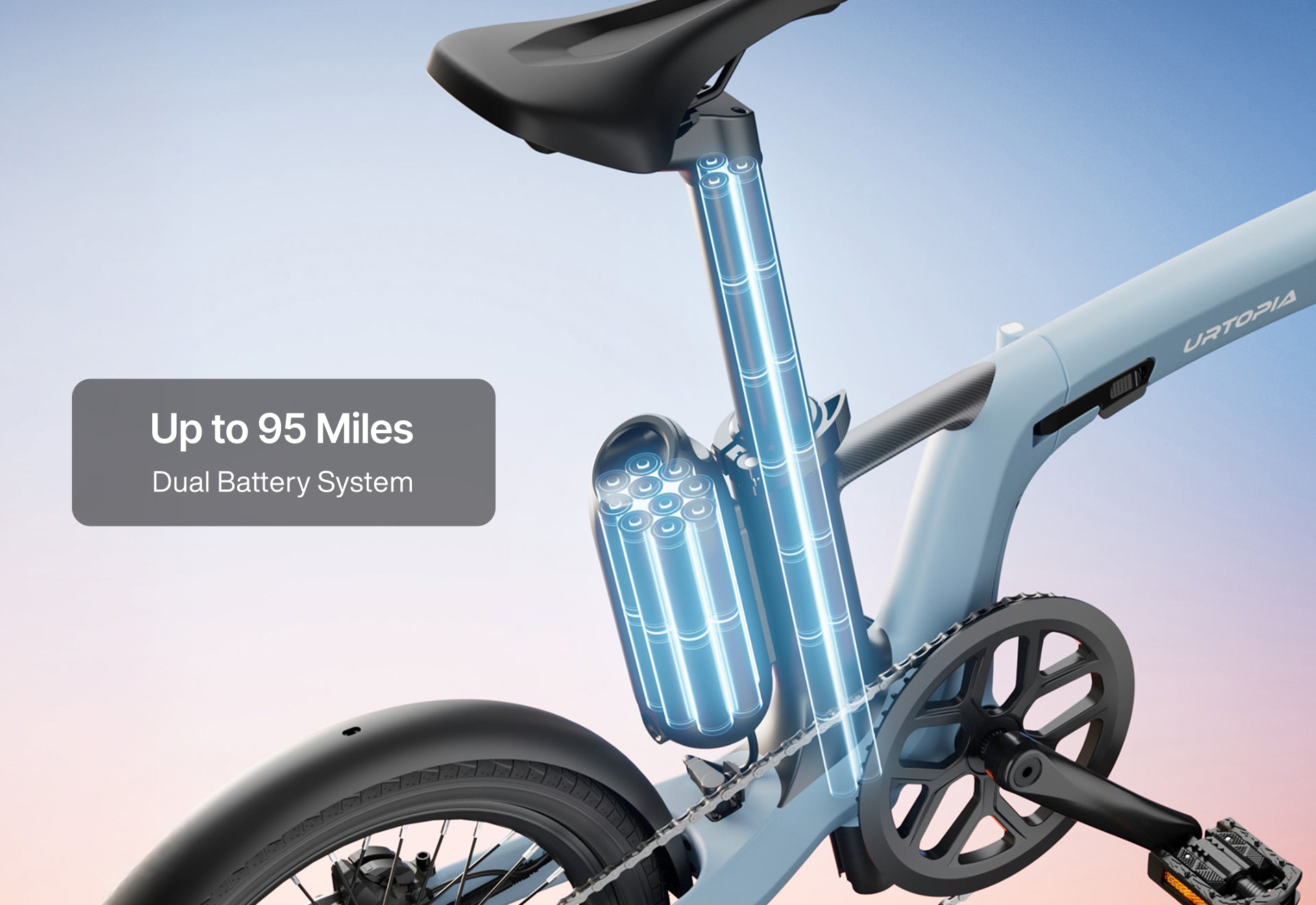 Dual Battery Folding eBike | Carbon Fold 2 E-Bike - Urtopia