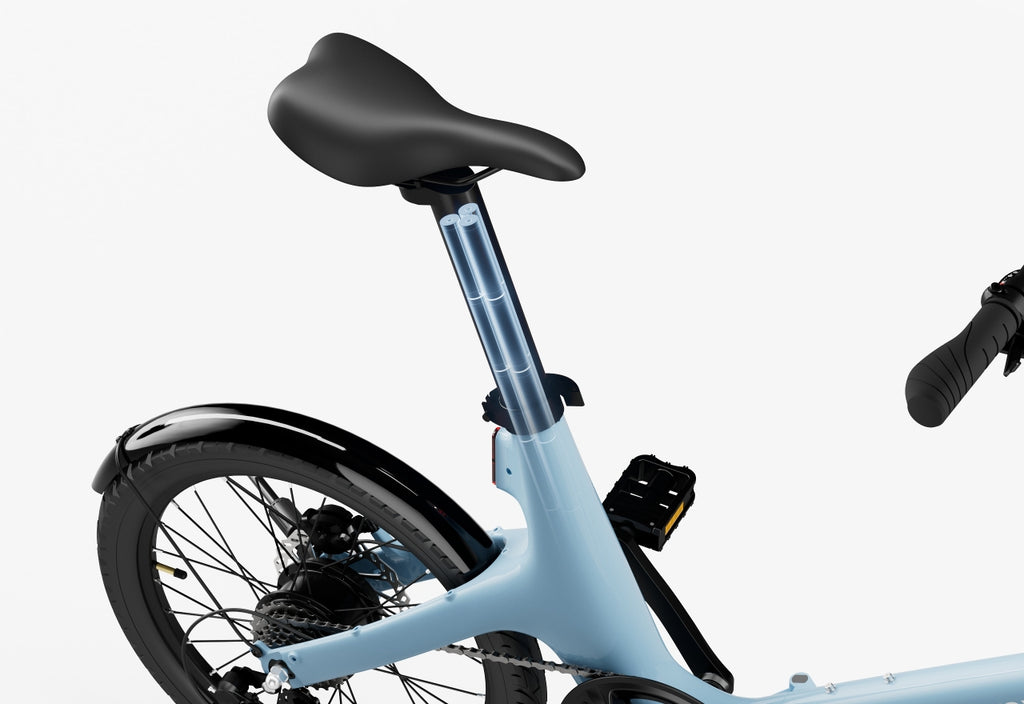 lightweight folding electric bicycle Carbon Fold ST Electric Mini Bike