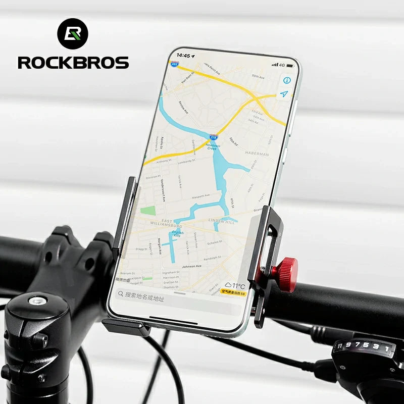 ROCKBROS S Clip Ring Bike Phone Holder for 4.7-7.09" Phones