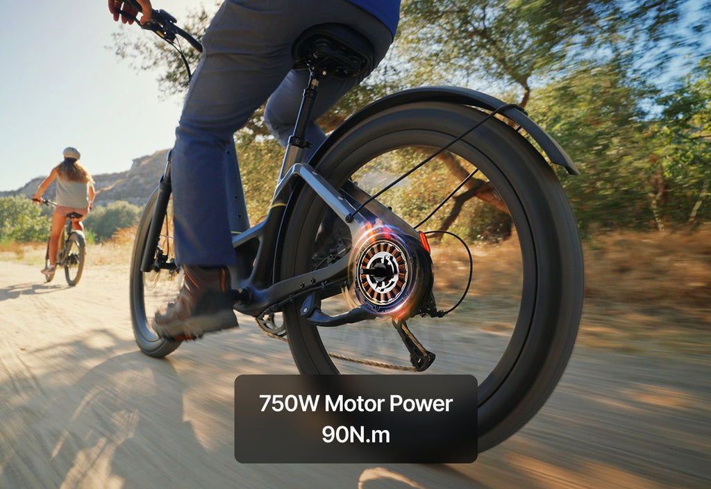 First Carbon 750W Electric Bike | Carbon Atom
