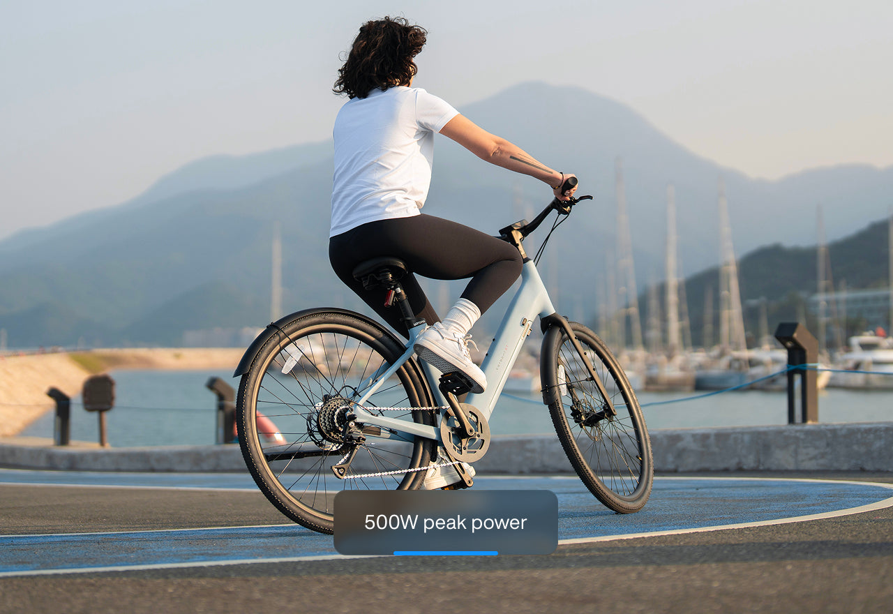 Lightweight Step Through Ebike | Carbon 1 Step-Thru - Urtopia