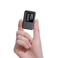 Handheld mini air pump displays PSI readings