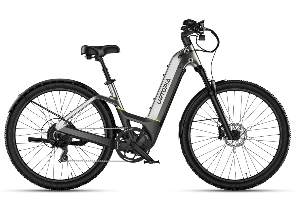 750w electric bicycle REOCRO Mountain Bike for Adults, 26" E-Bike with Peak, 48V Removable Battery, 45+ Miles PAS Range, 25MPH, 7 Speed, Commuter Ebike for Daily Ride, Electric for Teens Rear Hub Motor XKJQTA Electric Bike for Adults