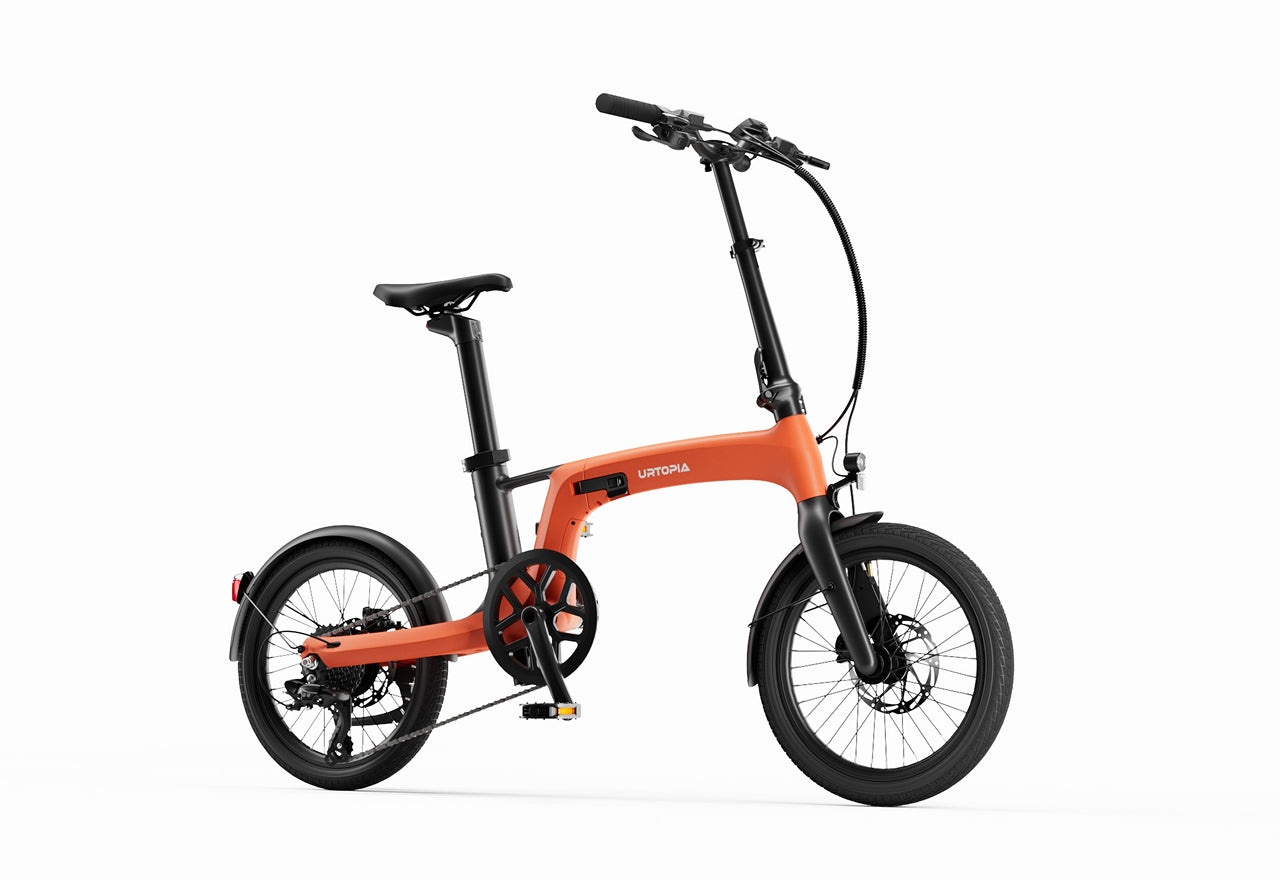 Dual Battery Folding eBike | Carbon Fold 2 E-Bike - Urtopia