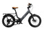 A sleek black Lightweight Fat Tire eBike-Joy Carbon, ideal for cargo & commuting.