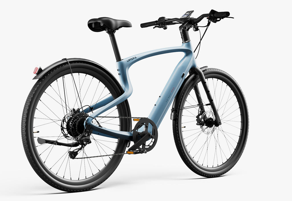 urtopia e-bike damen Urtopia Carbon Classic E-Bike - Minimalist City Commuter -Full Carbon Fiber E-Bike