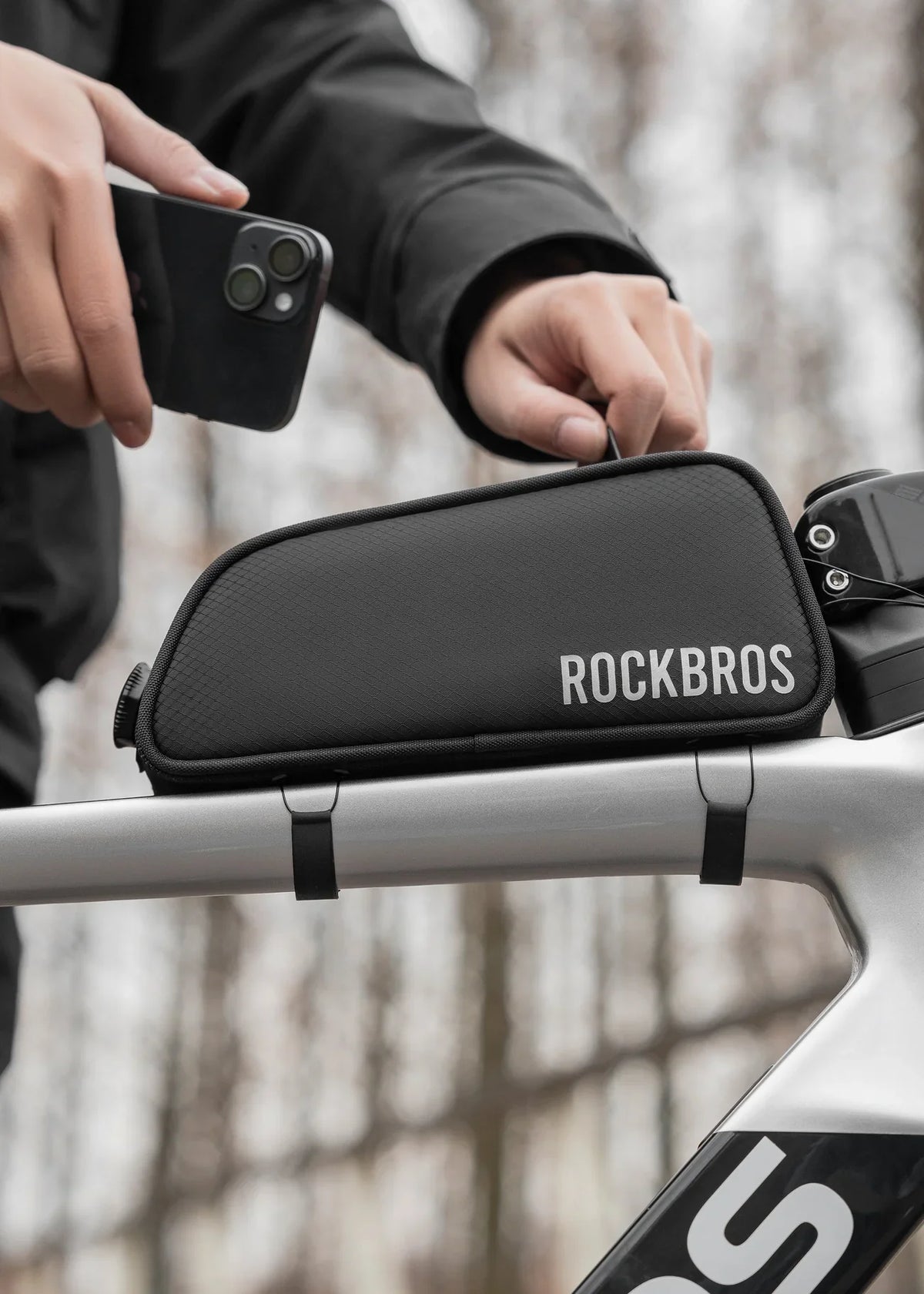 ROCKBROS Bike Frame Bag-Road to sky